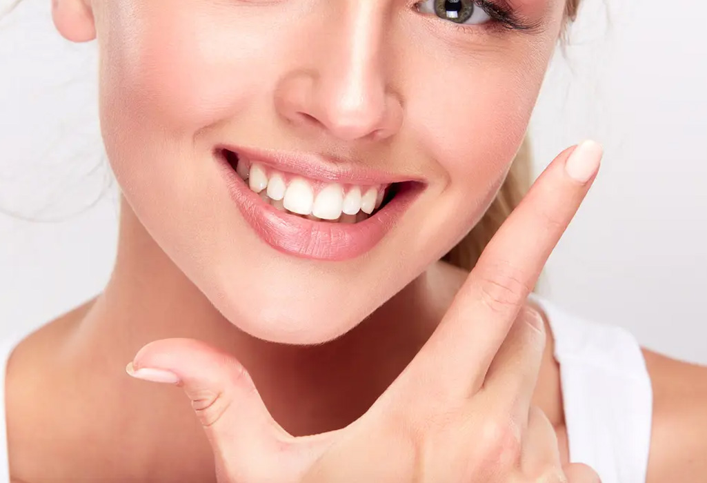 Teeth whitening - after